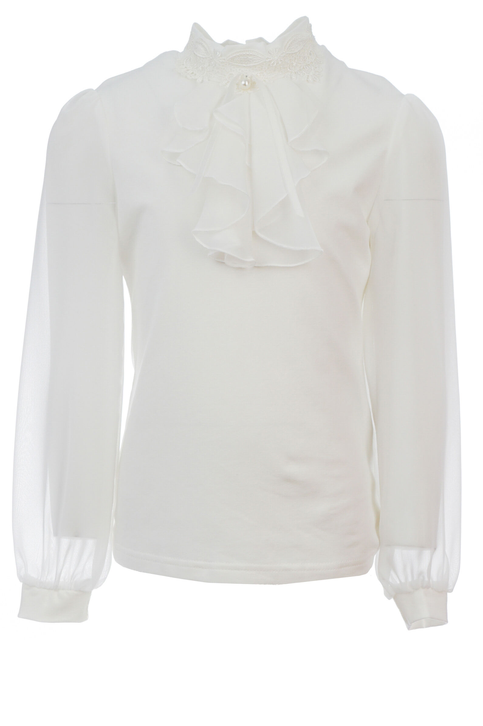 Блуза дев. АРТ.1460,мол,хл-пэ