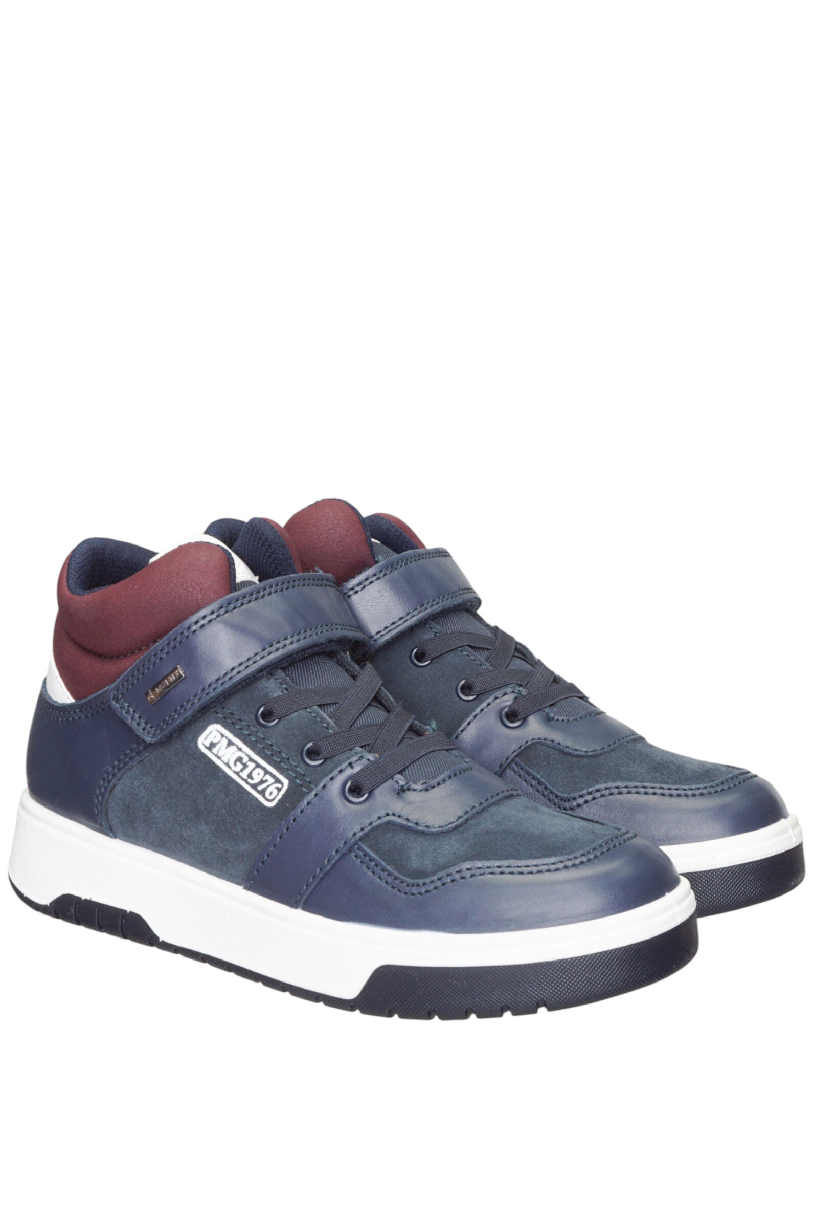 Ботинки мал. АРТ.8888200,син-бордо,н.к-з/тек