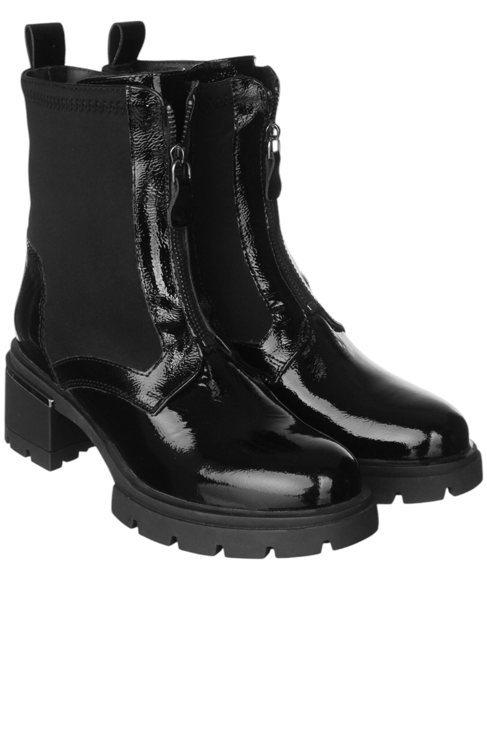 Ботинки жен. АРТ.SF2110S144,чер,н.л-тек/н.к/тек-н.к