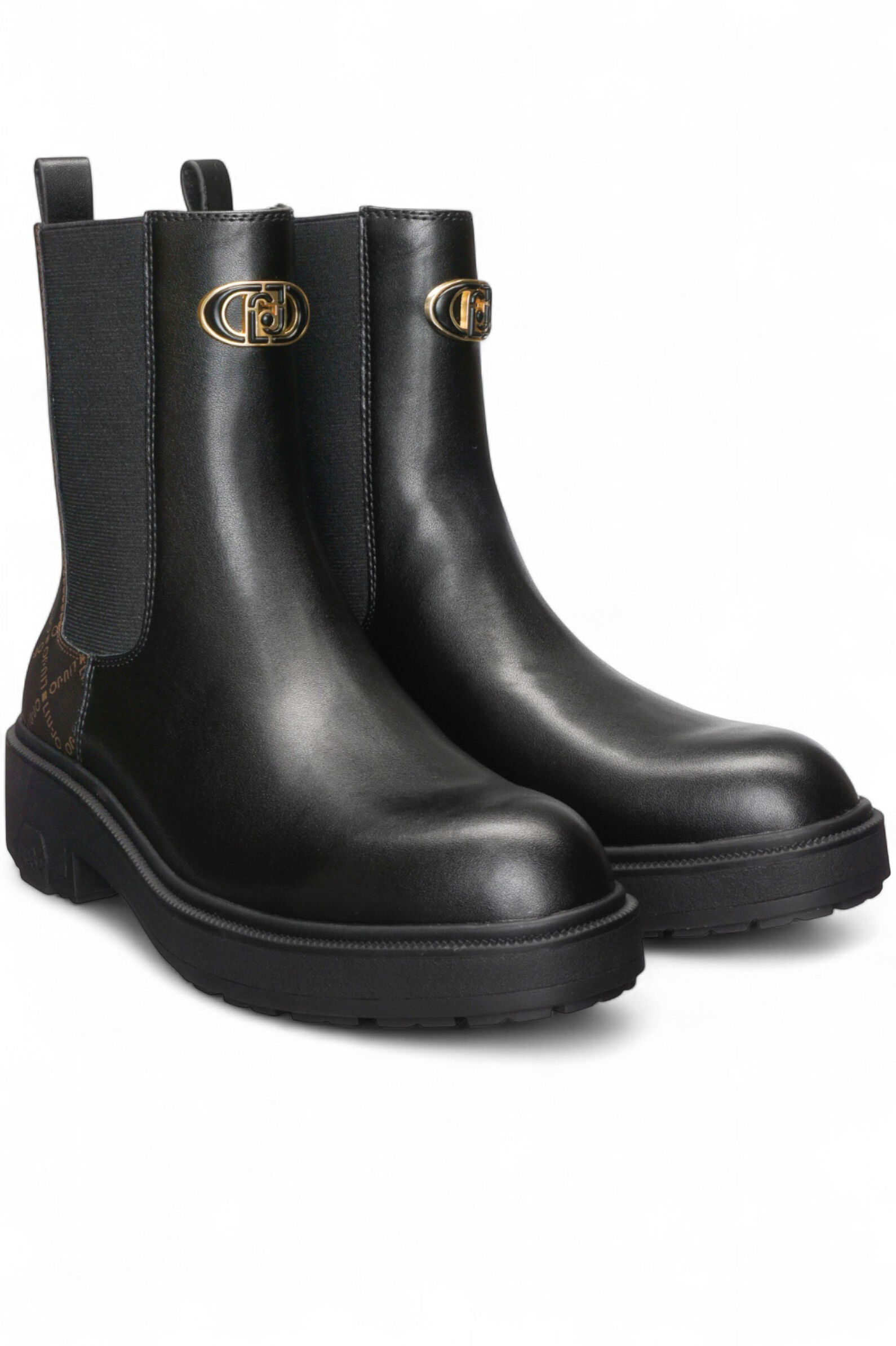 Ботинки жен. АРТ.SF5027PX696S1033,чер-кор,н.к-тек/тек