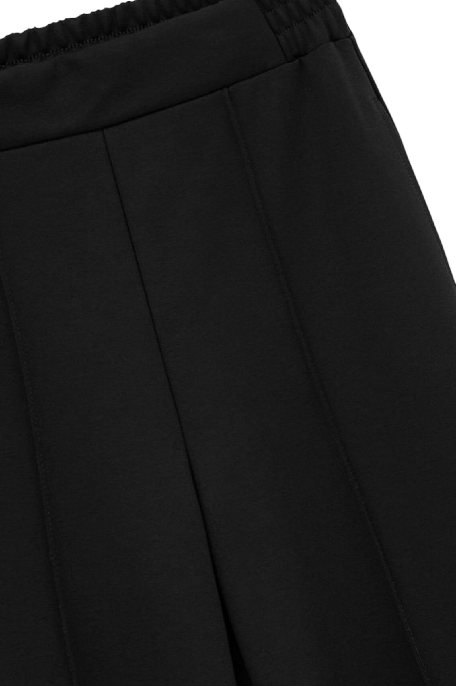 Брюки дев. АРТ.250263,чер,вис-нейл-эл