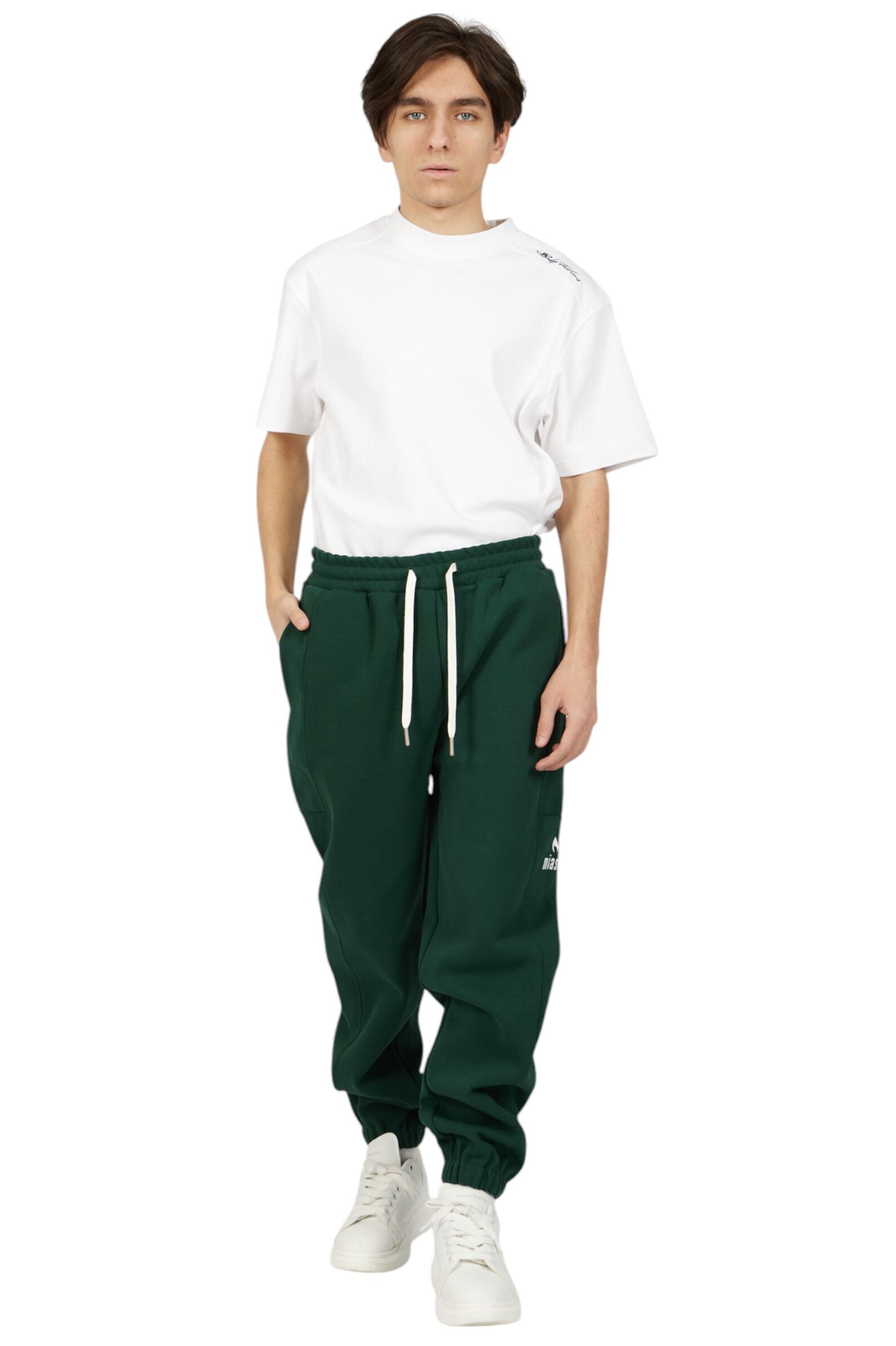 Брюки мал. АРТ.B-TR34659B,зел,хл