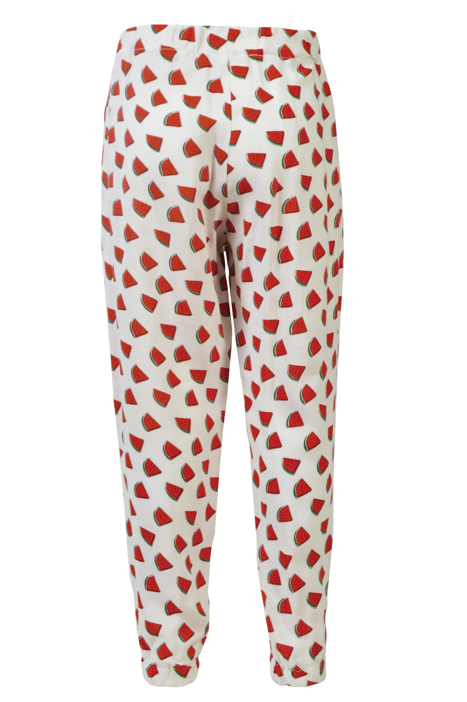 Брюки дев. АРТ.SR300G102,бел-крас,вис