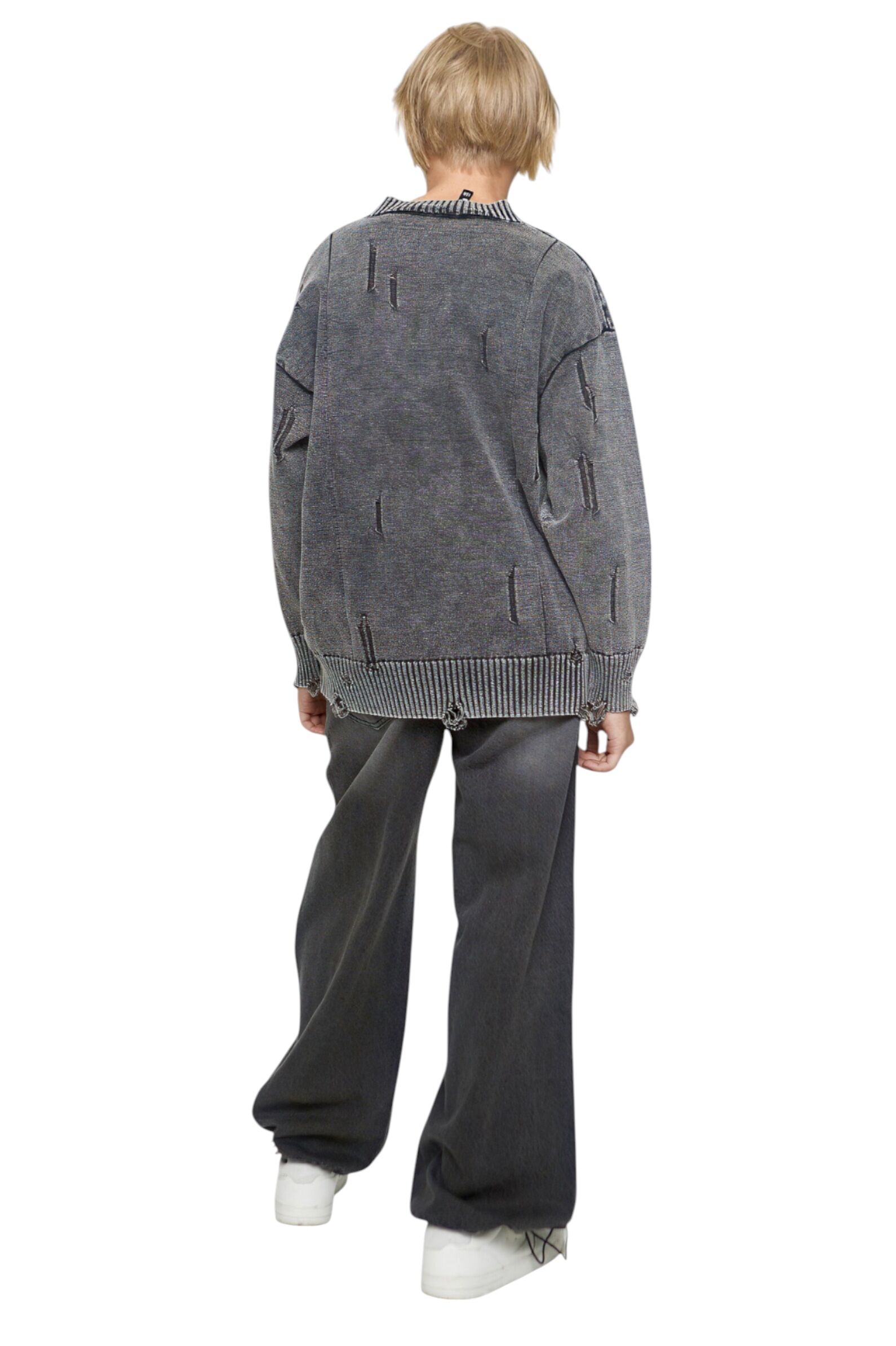 Джемпер АРТ.B-SW35199,сер,хл