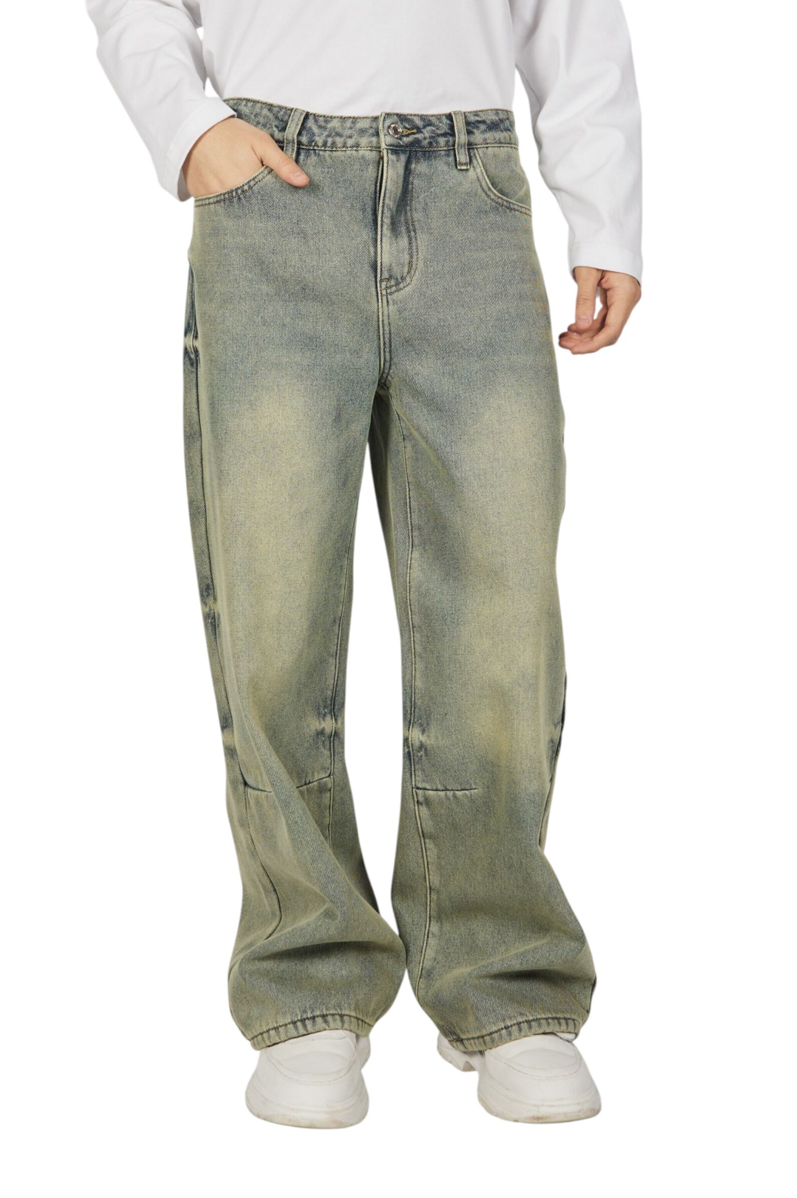 Джинсы АРТ.B-JN35455,син,хл