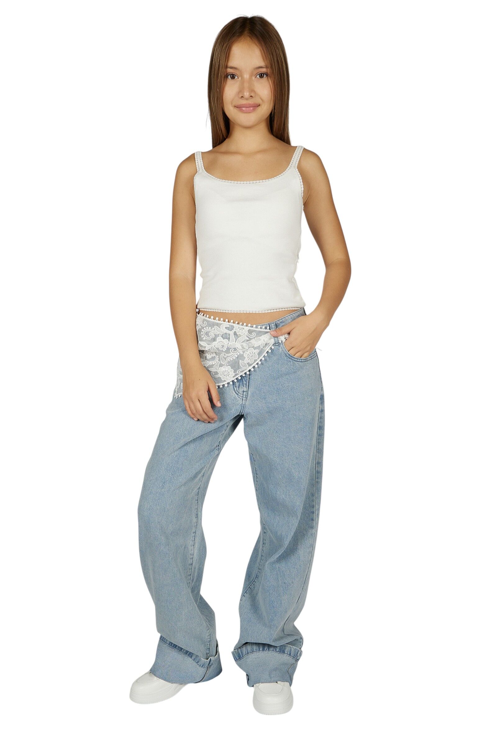 Джинсы АРТ.G-JN26055,гол,хл