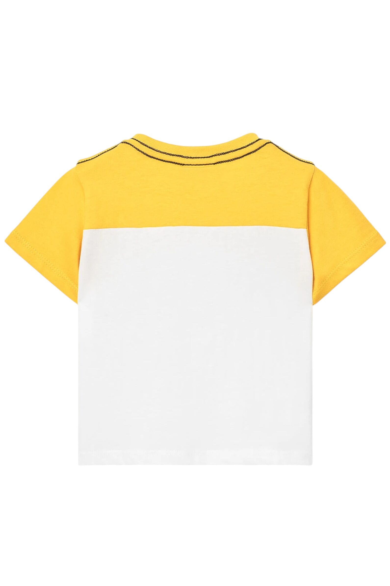 Футболка мал. АРТ.341064,бел-жел,хл