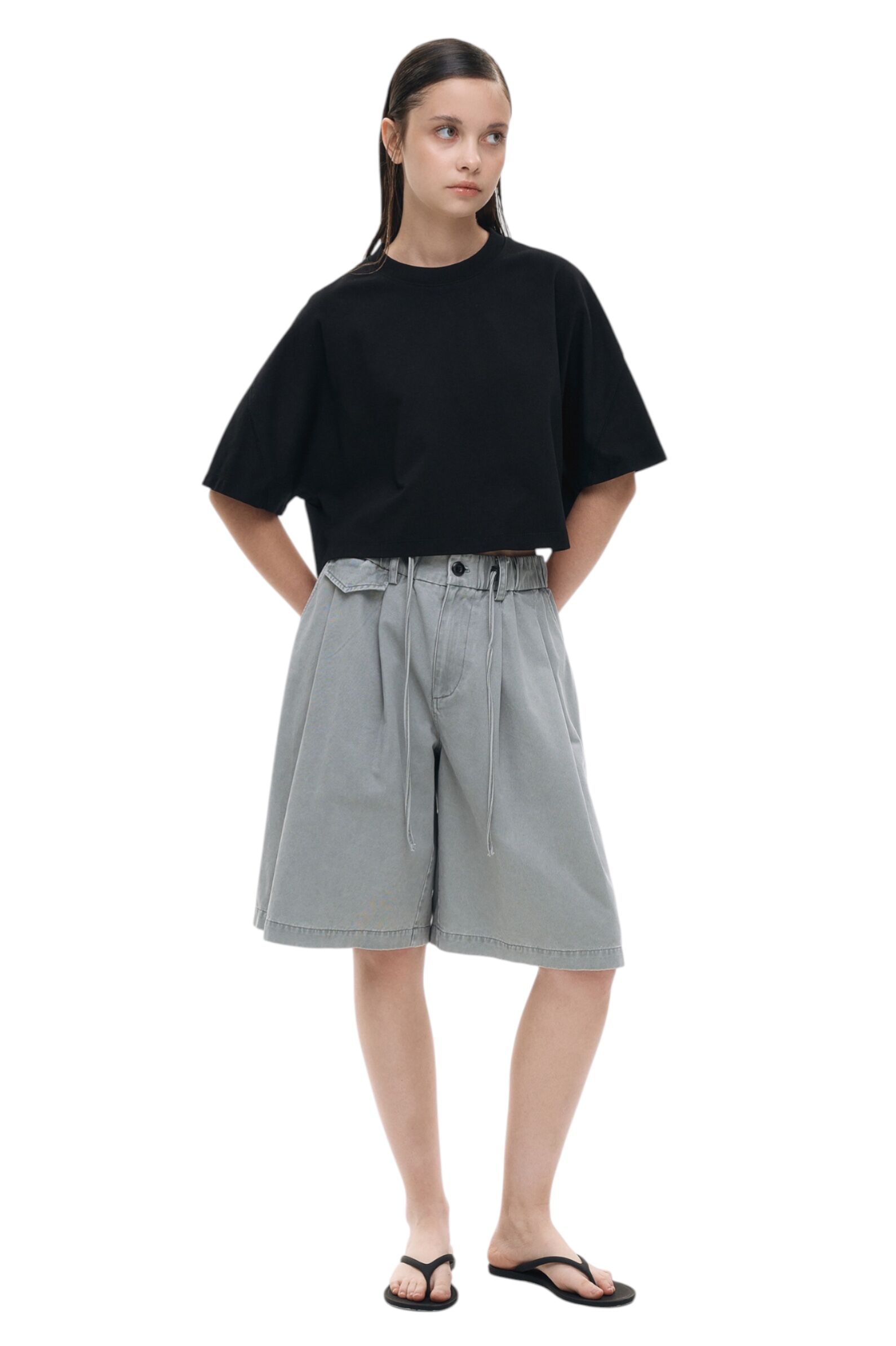 Футболка дев. АРТ.AA235026,чер,хл