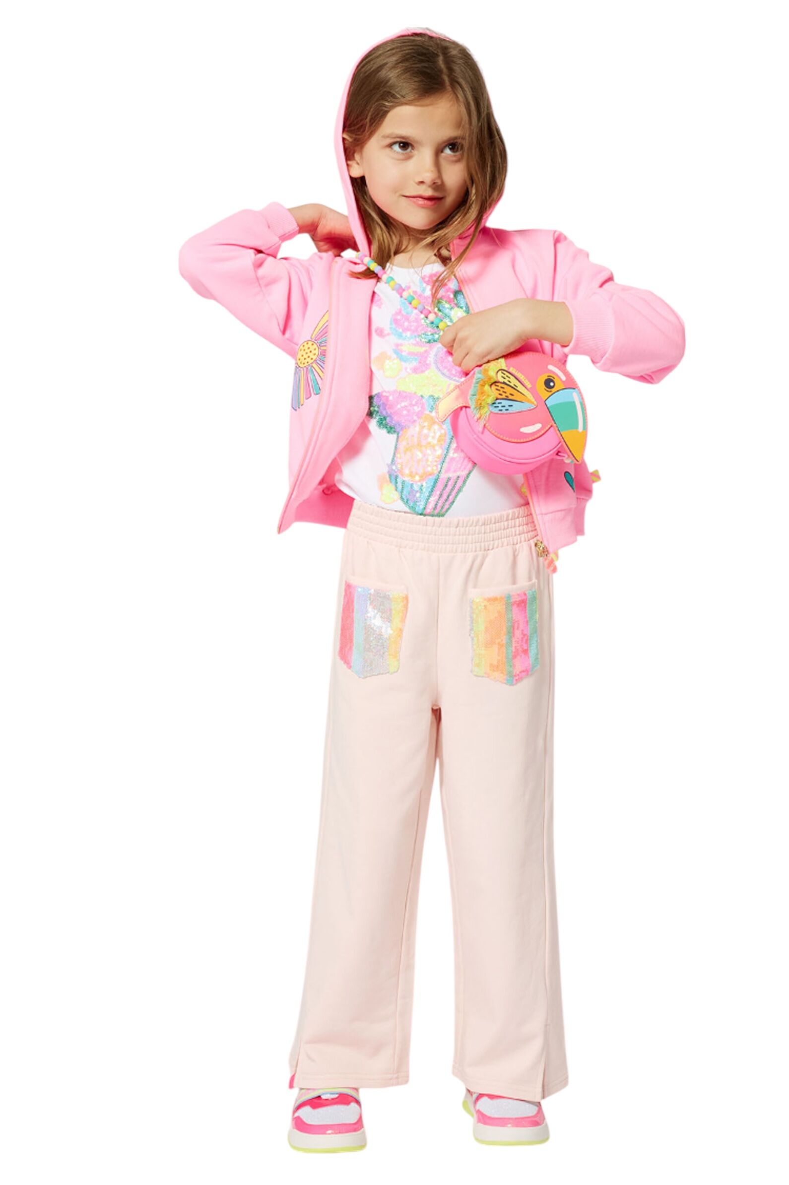 Футболка дев. АРТ.U20924/10P,бел-мул,хл