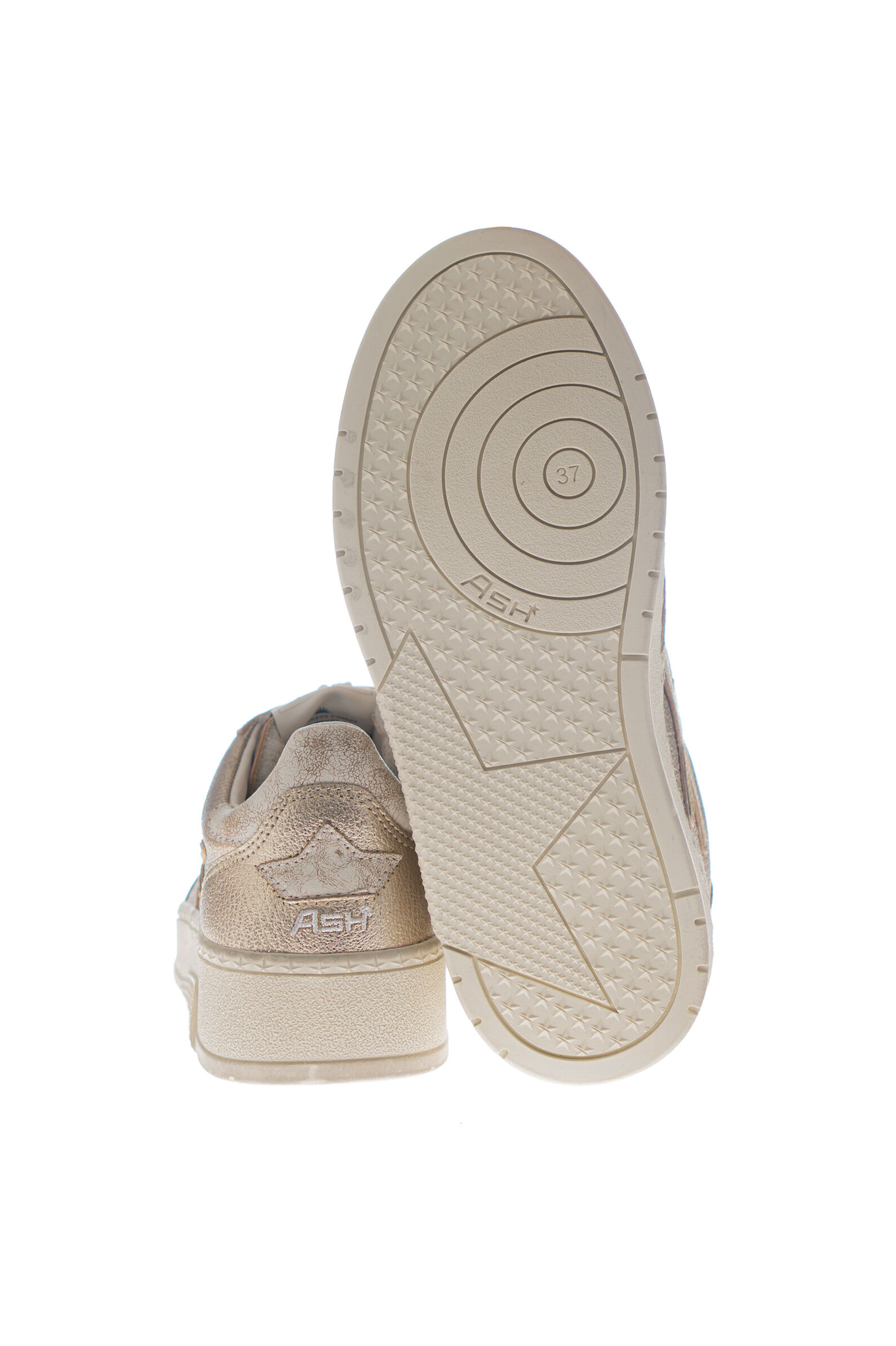 Кеды жен. АРТ.SS24-S-138786-002,зол,н.к/тек-н.к