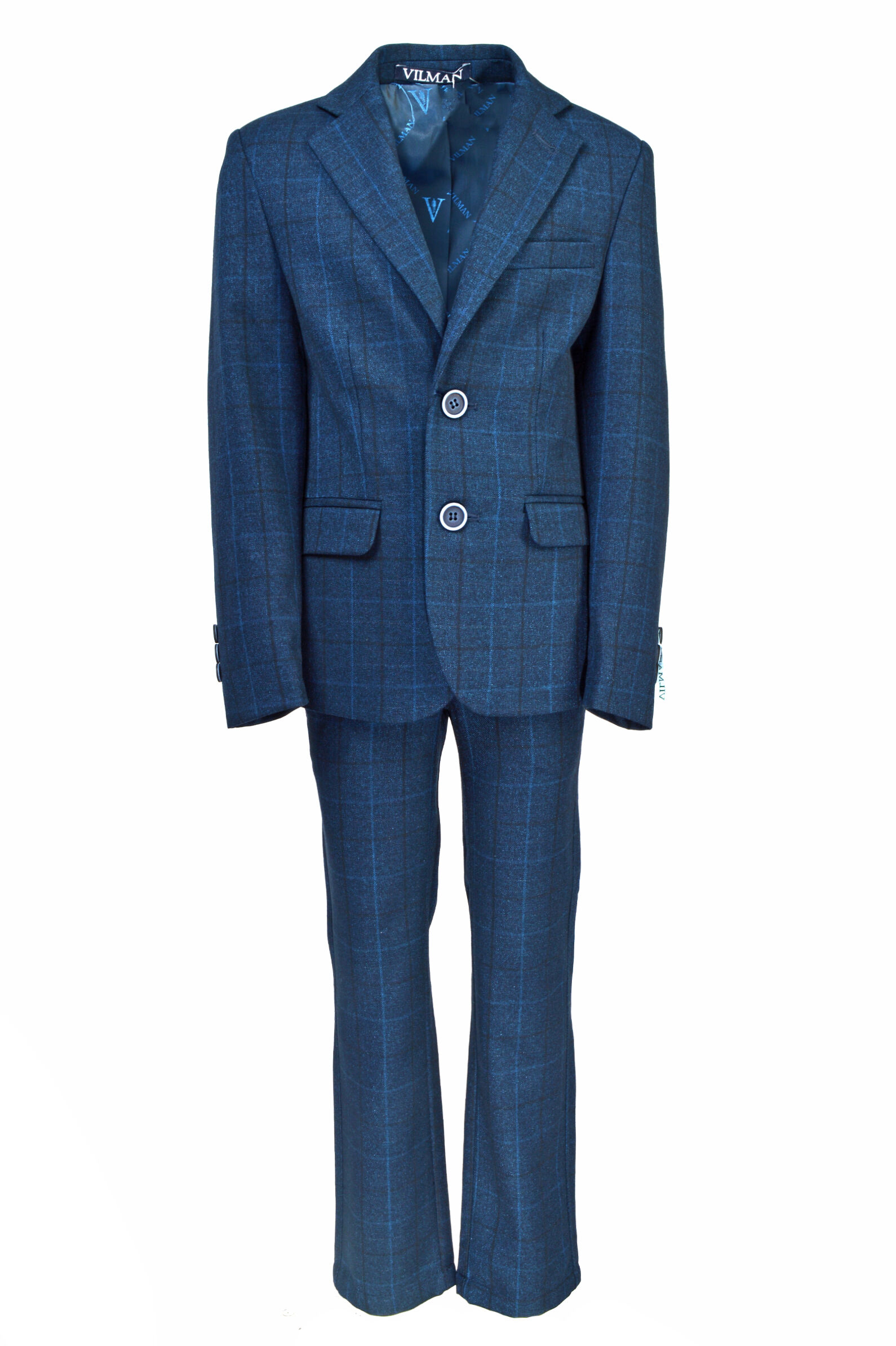 Костюм мал. АРТ.8855,син,пэ-вис-лайк