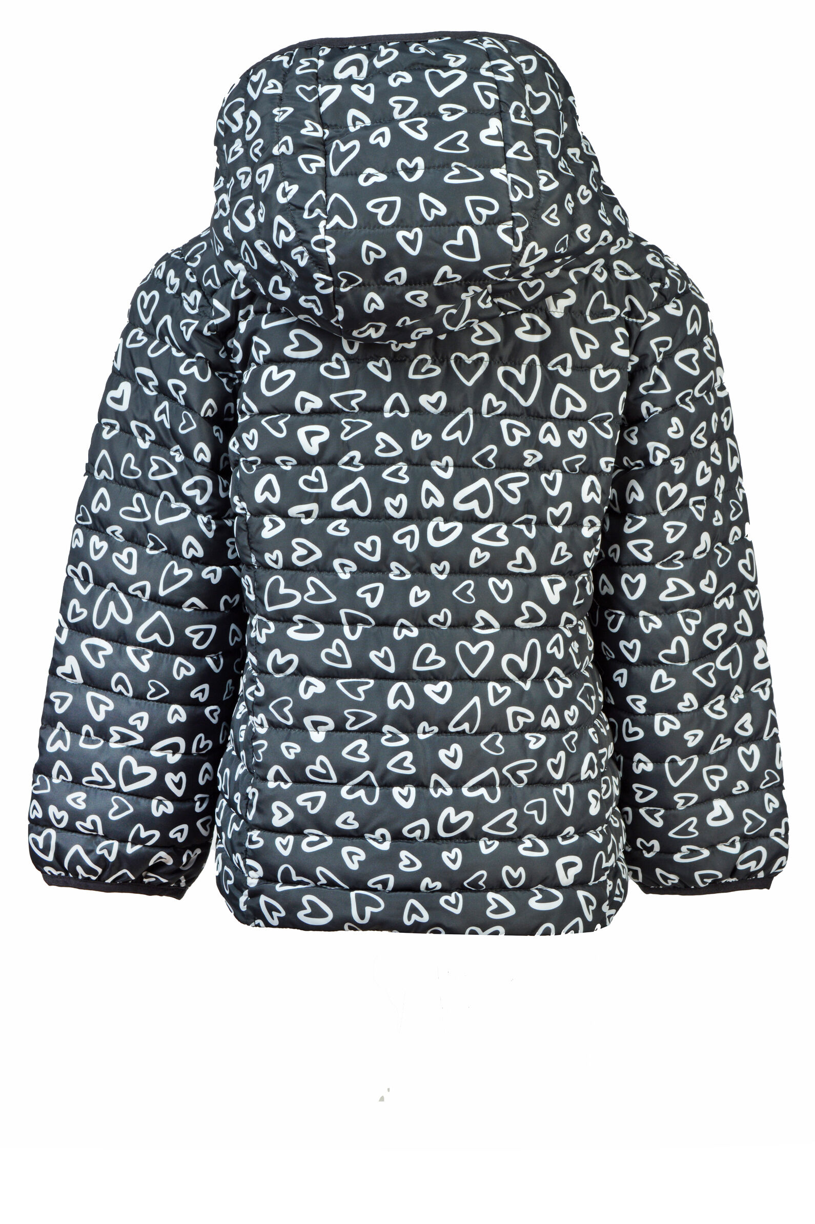 Куртка дев. АРТ.4 6025/49,чер,пэ/пэ