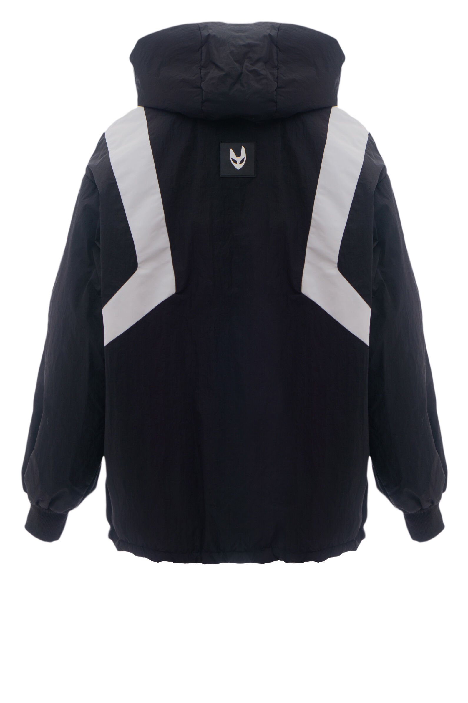 Куртка дев. АРТ.ZEDZETTER,бел-чер,полиэф/аляска