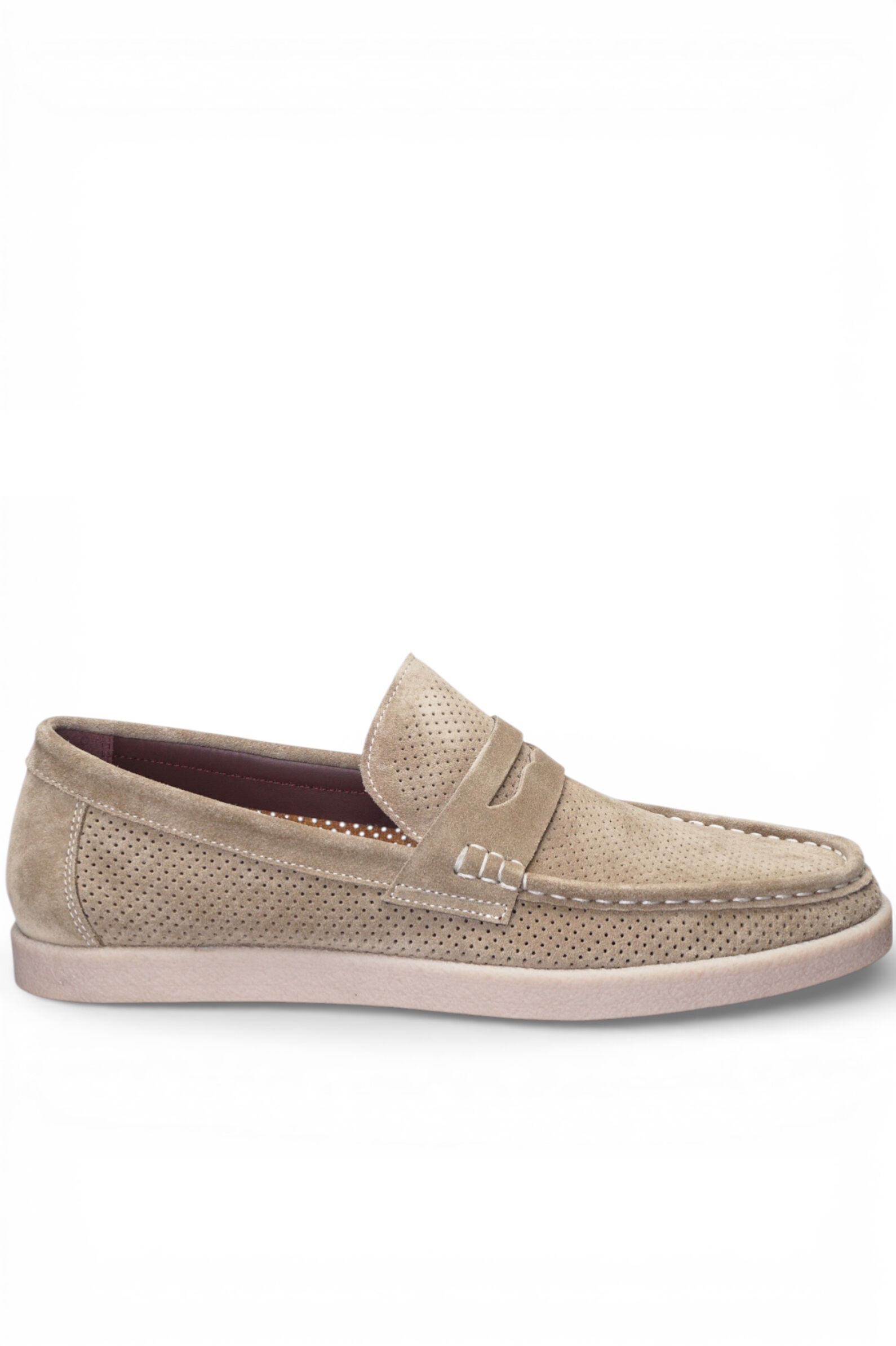 Лоферы муж.АРТ.KD6-901-2B-25B-1,беж,н.з/н.к-тек