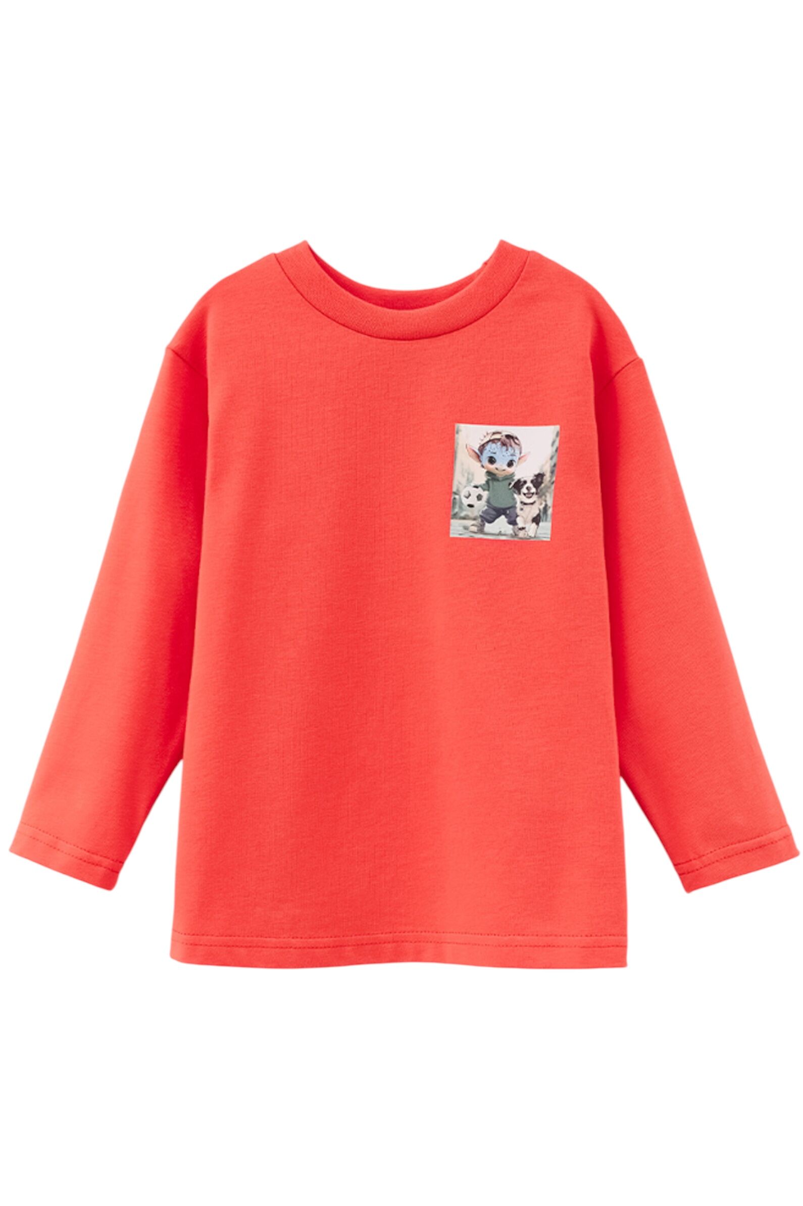 Лонгслив мал. АРТ.252030,крас,хл-эл