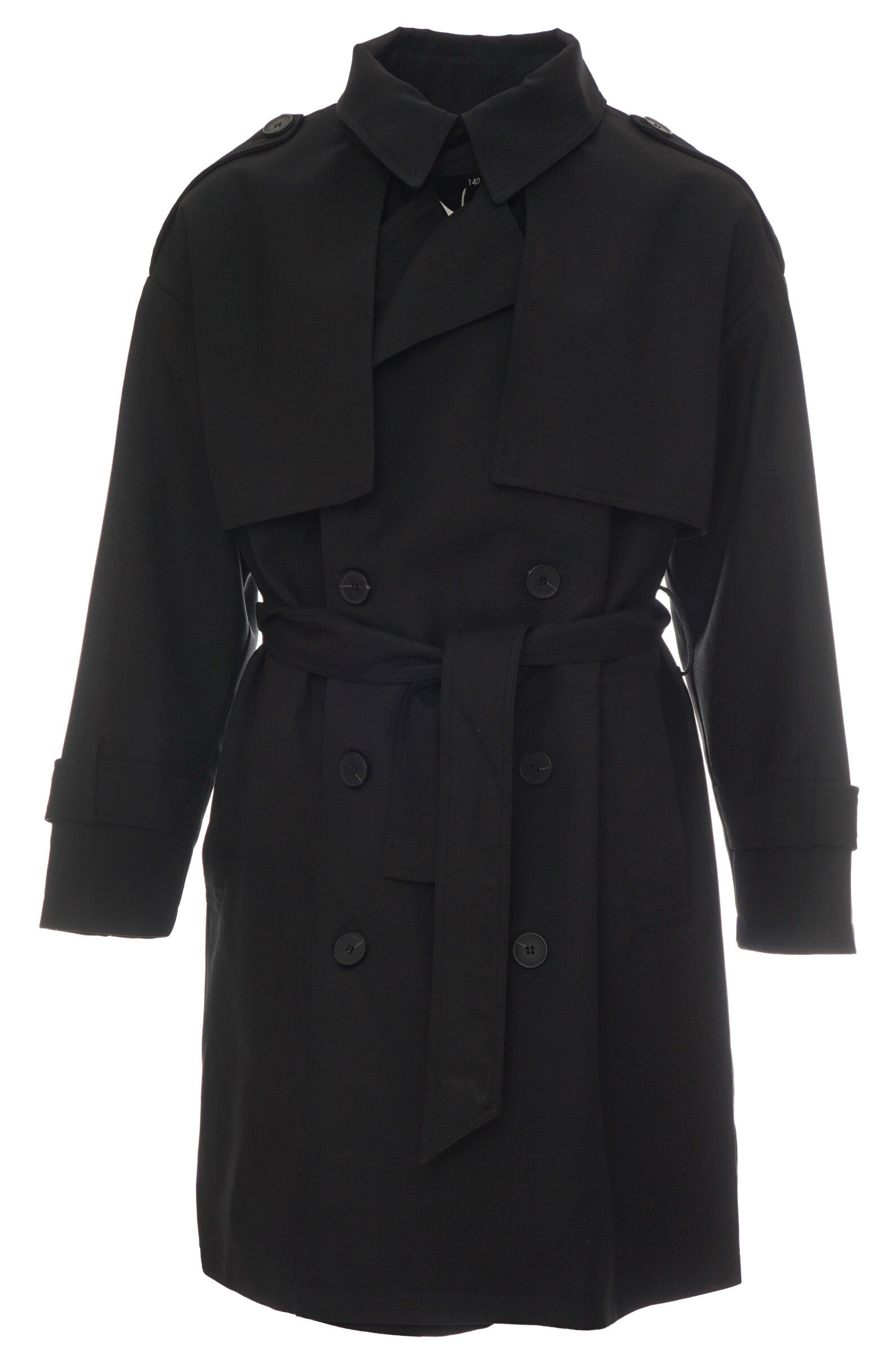 Плащ мал. АРТ.B-WN34468,чер,хл-пэ