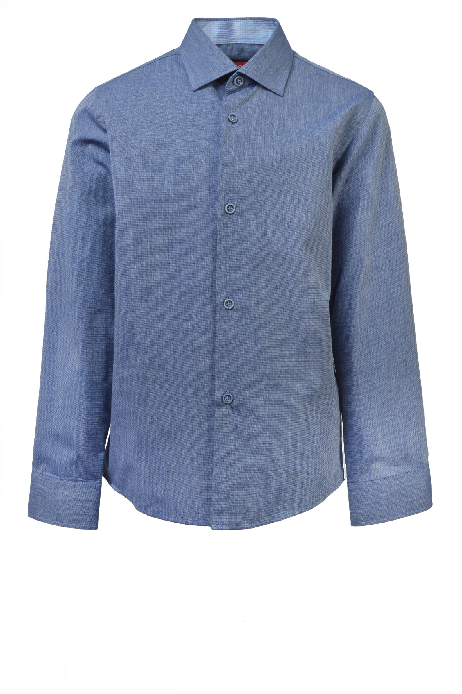 Рубашка мал. АРТ.73914 20,син,хл-пэ