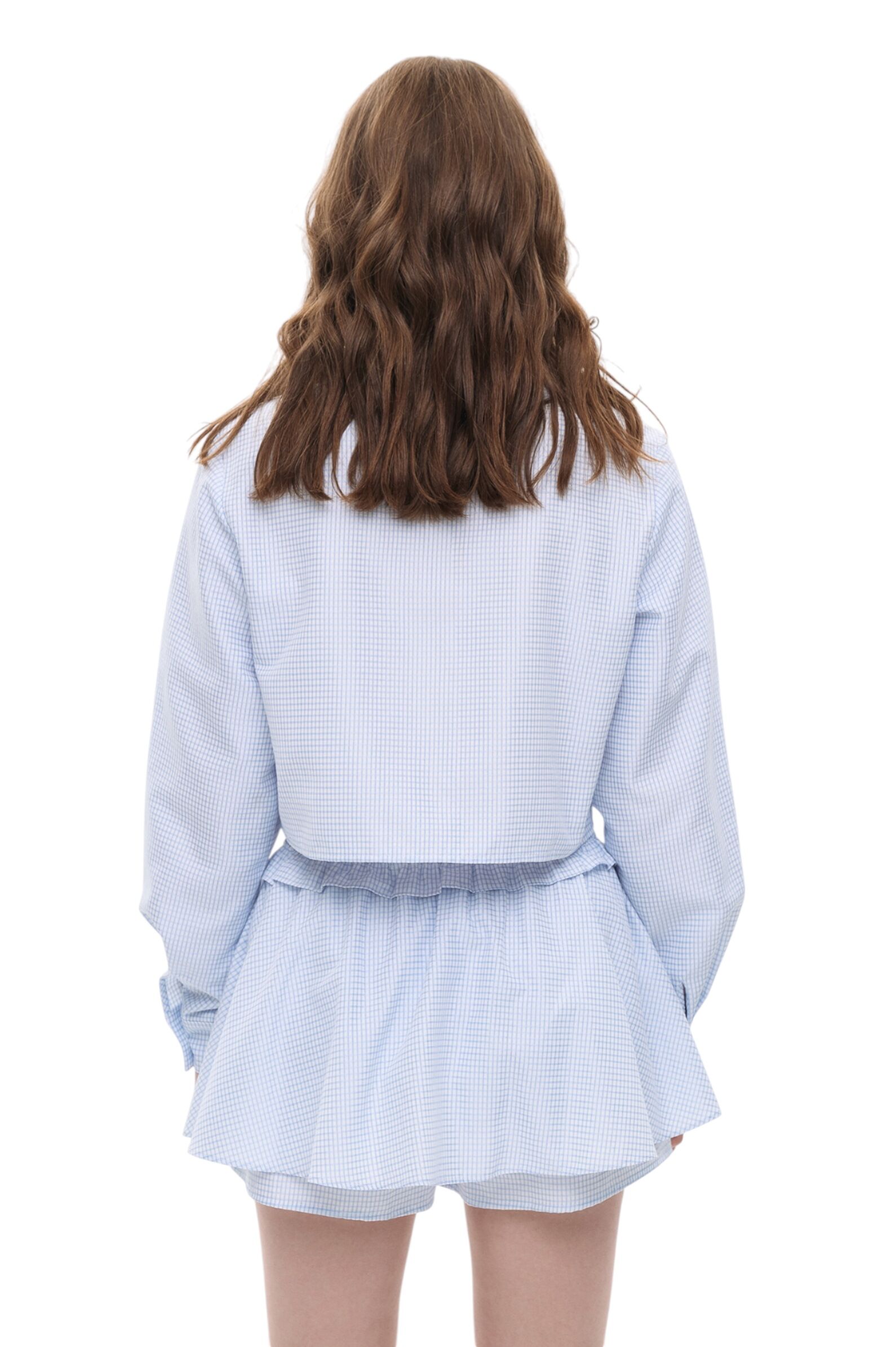 Рубашка дев. АРТ.AA236198,гол-бел,хл-пэ