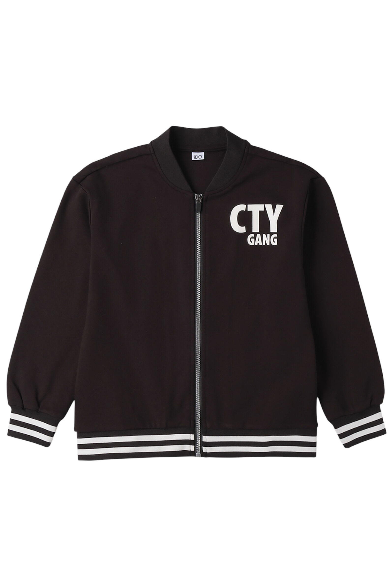 Толстовка мал. АРТ.4.F419.00,чер-бел,вис-нейл-эл